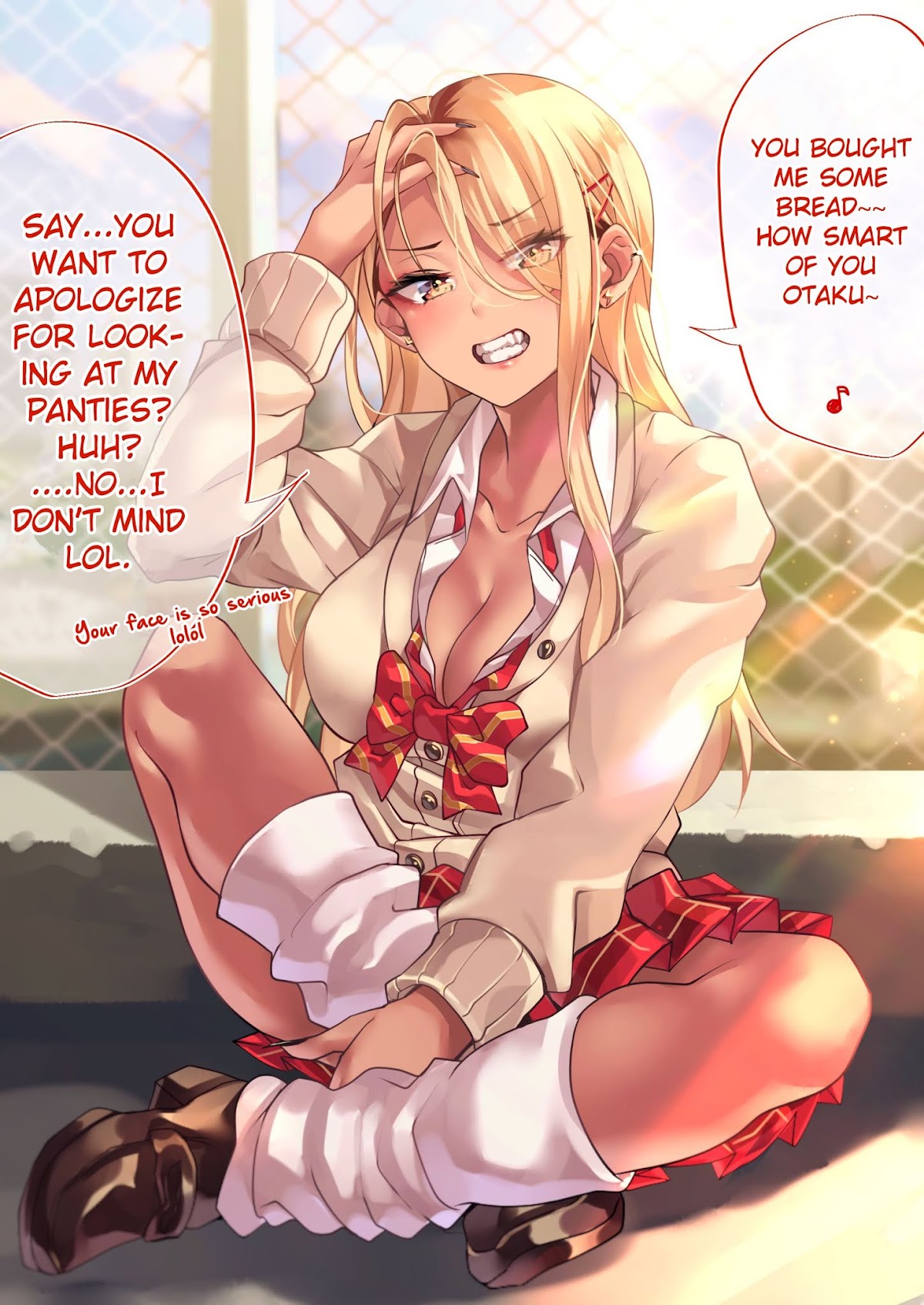 This Gyaru Will Date the Otaku in 100 Days Chapter 30.4 page 1 - Chapter 30.4: Extras
