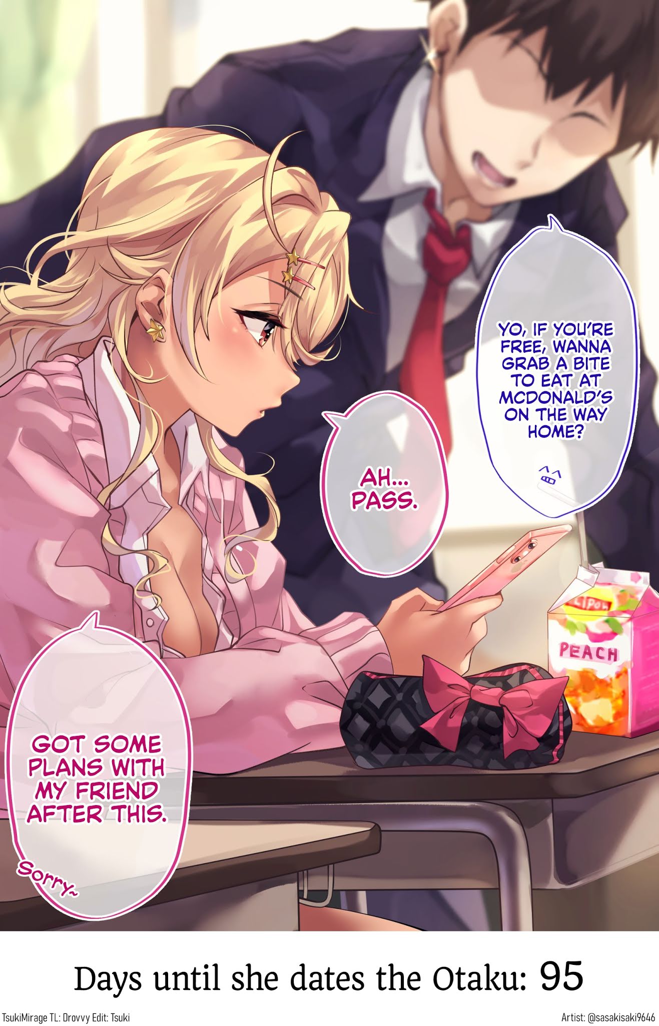 This Gyaru Will Date the Otaku in 100 Days Chapter 5 page 1 - Chapter 5: Day 5