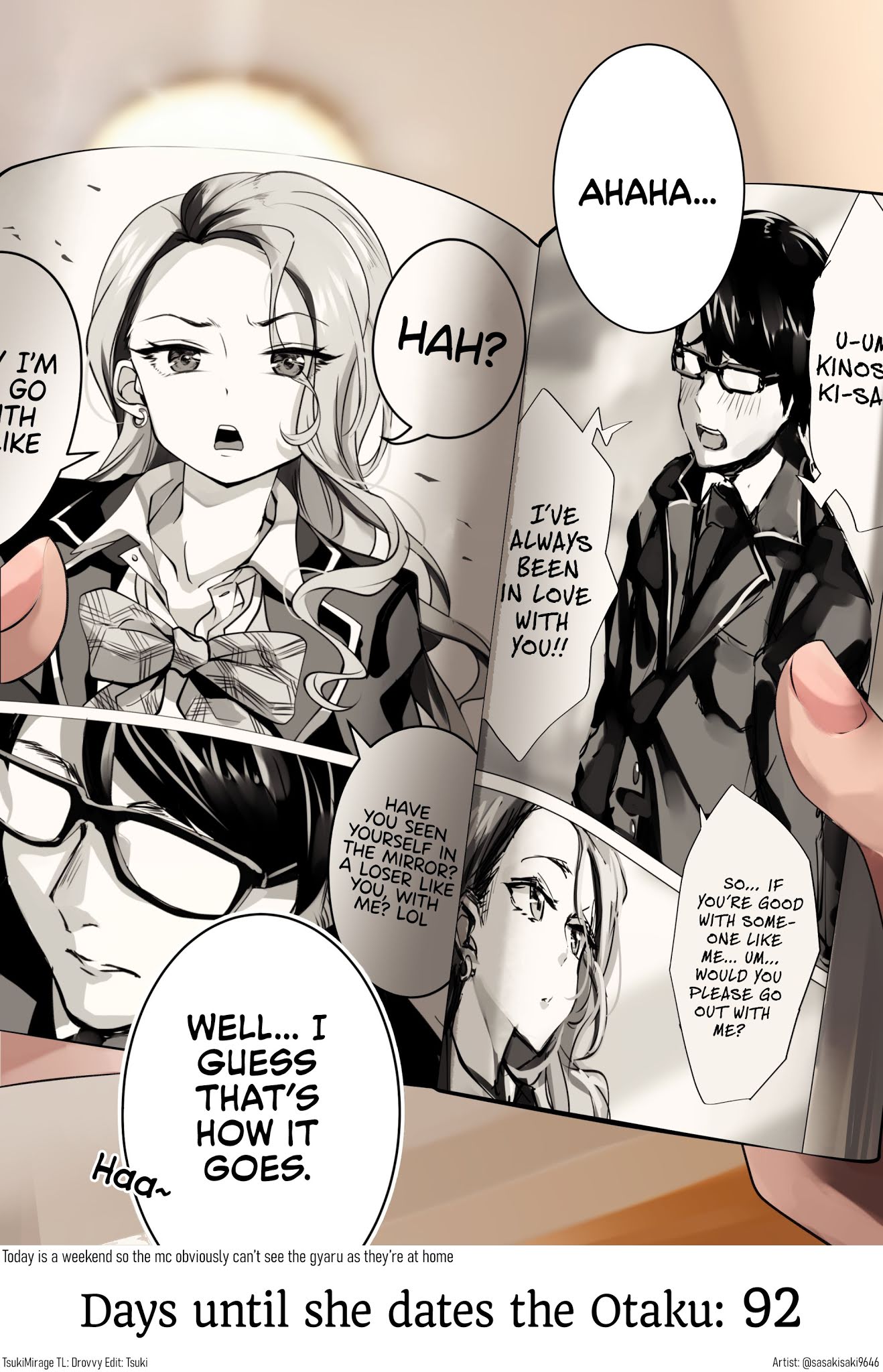 This Gyaru Will Date the Otaku in 100 Days Chapter 8 page 2 - Chapter 8: Day 8