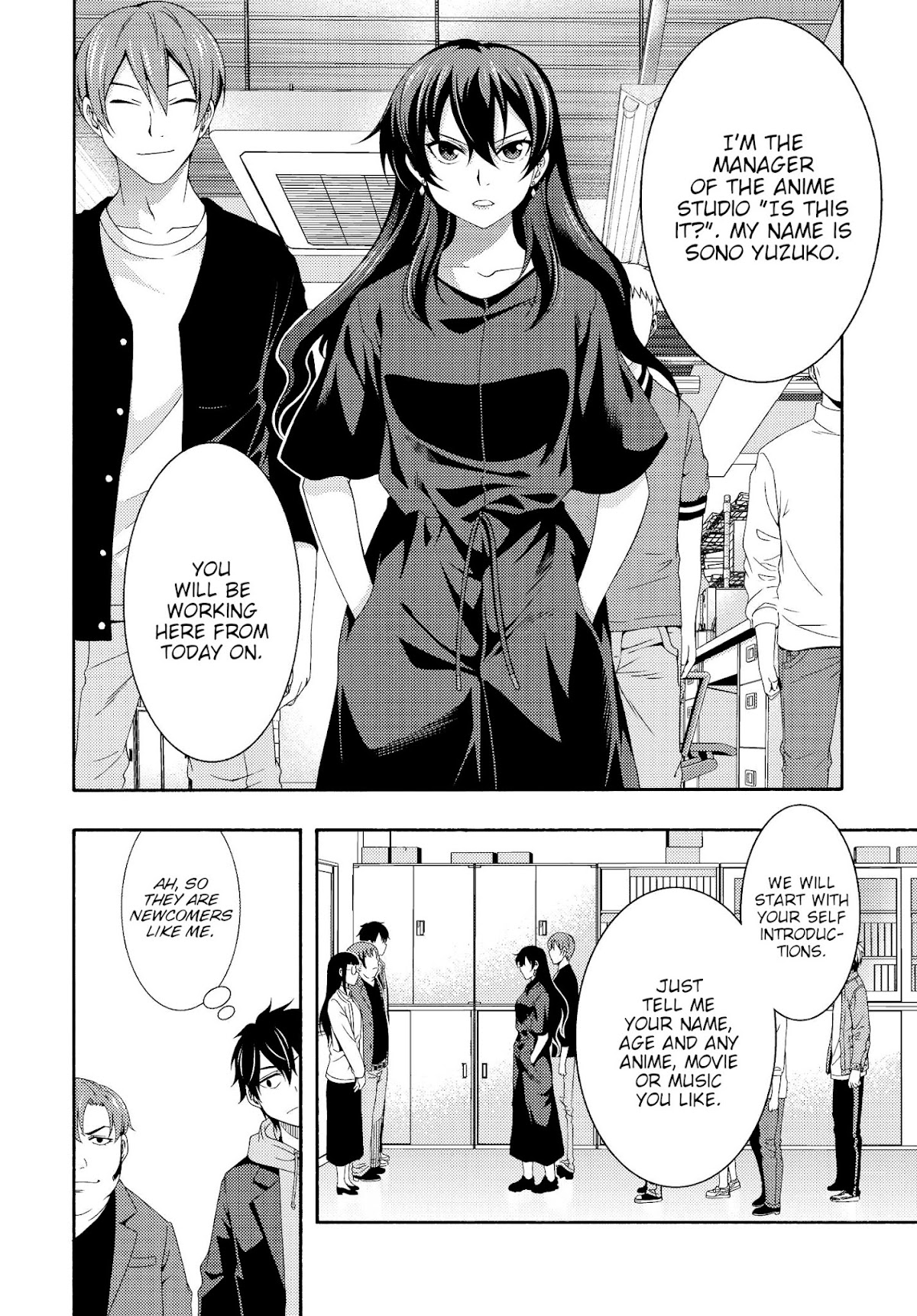 This Is It! Chapter 1 page 21 - Chapter 1: Production Assistant Shinonome Jiro
