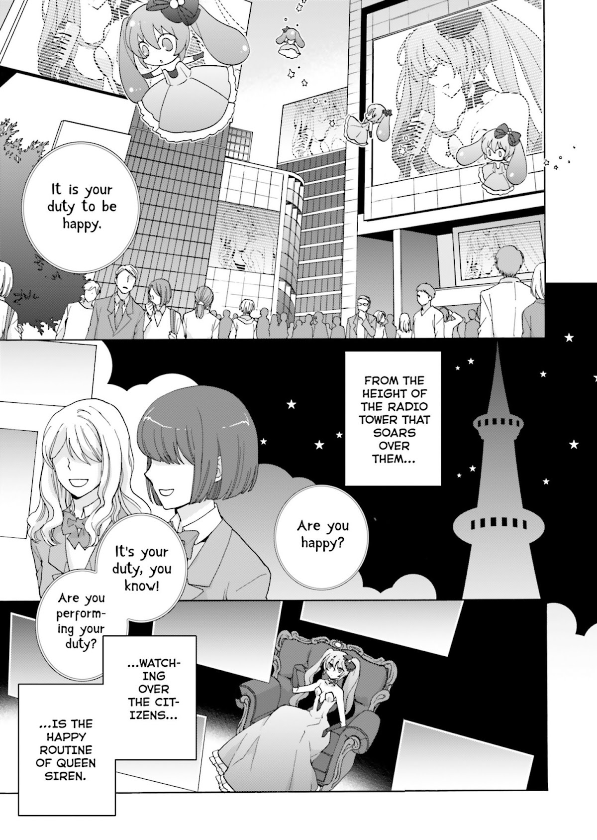 This is the Happiness and Peace of Mind Committee. Chapter 2 page 5 - Chapter 2