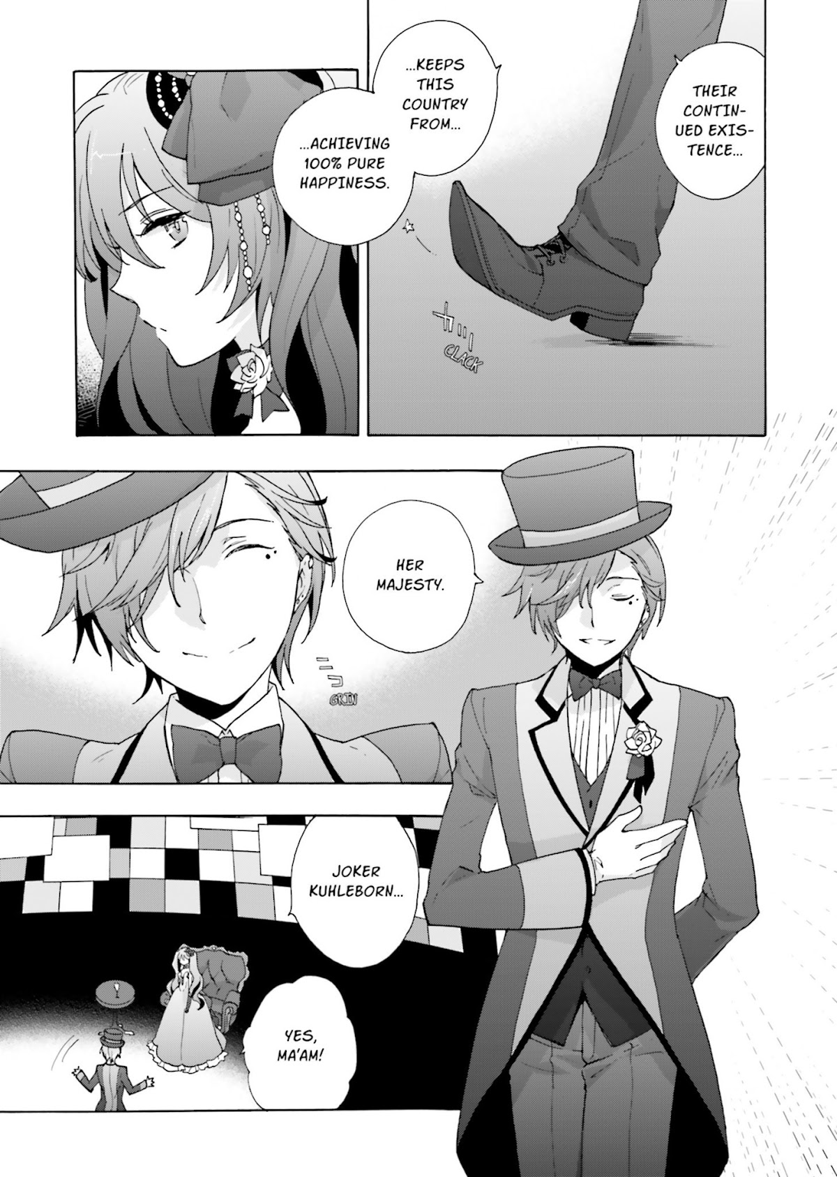 This is the Happiness and Peace of Mind Committee. Chapter 2 page 7 - Chapter 2