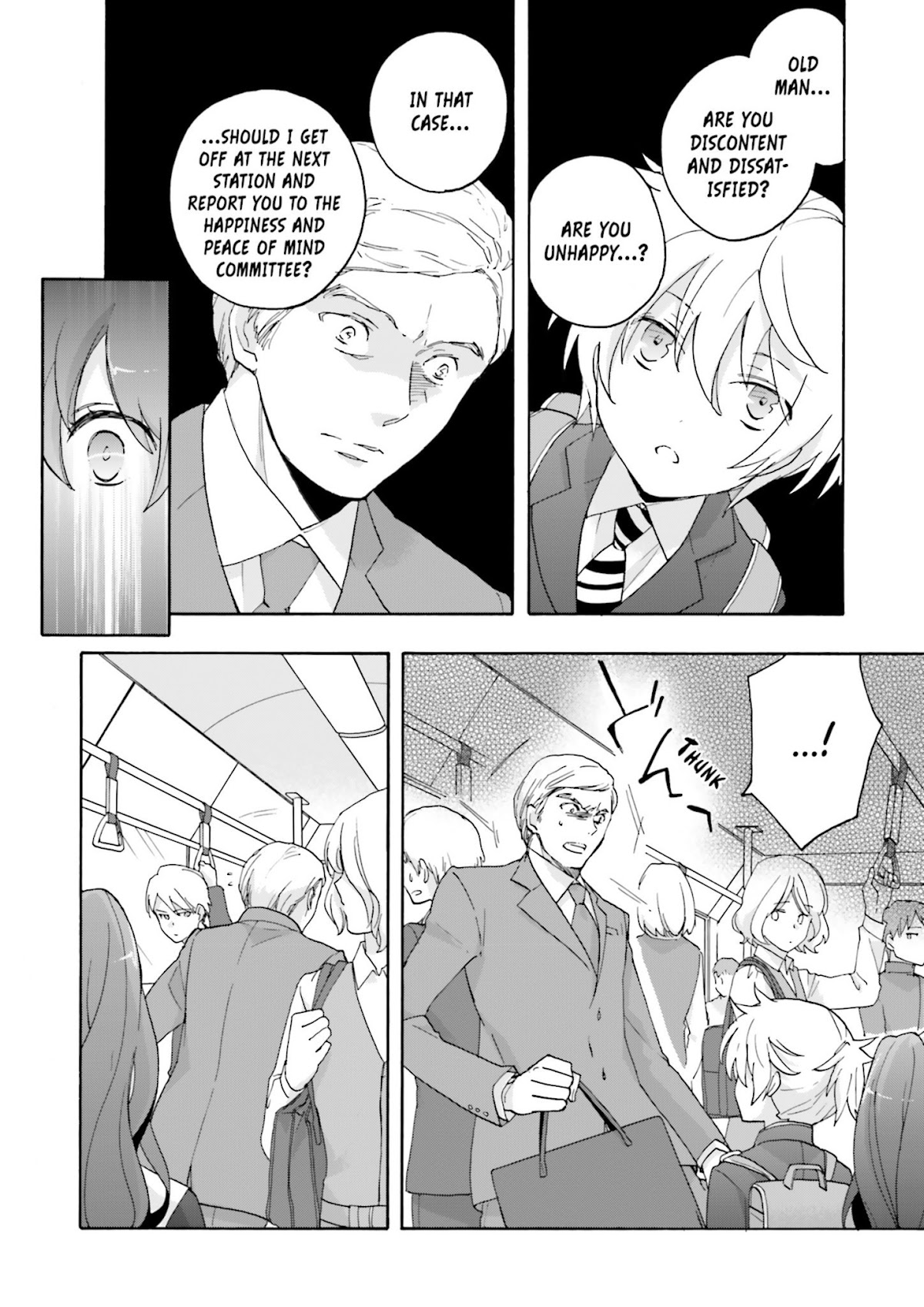 This is the Happiness and Peace of Mind Committee. Chapter 3 page 12 - Chapter 3