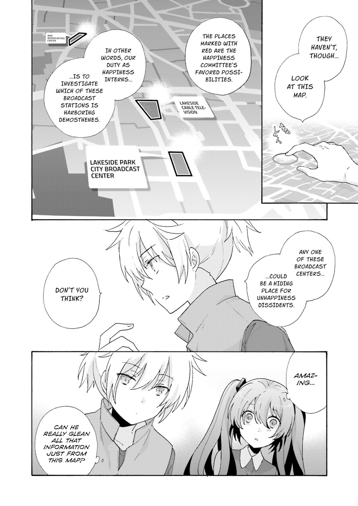 This is the Happiness and Peace of Mind Committee. Chapter 4 page 22 - Chapter 4