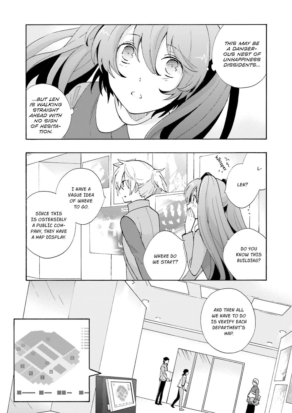 This is the Happiness and Peace of Mind Committee. Chapter 6 page 3 - Chapter 6