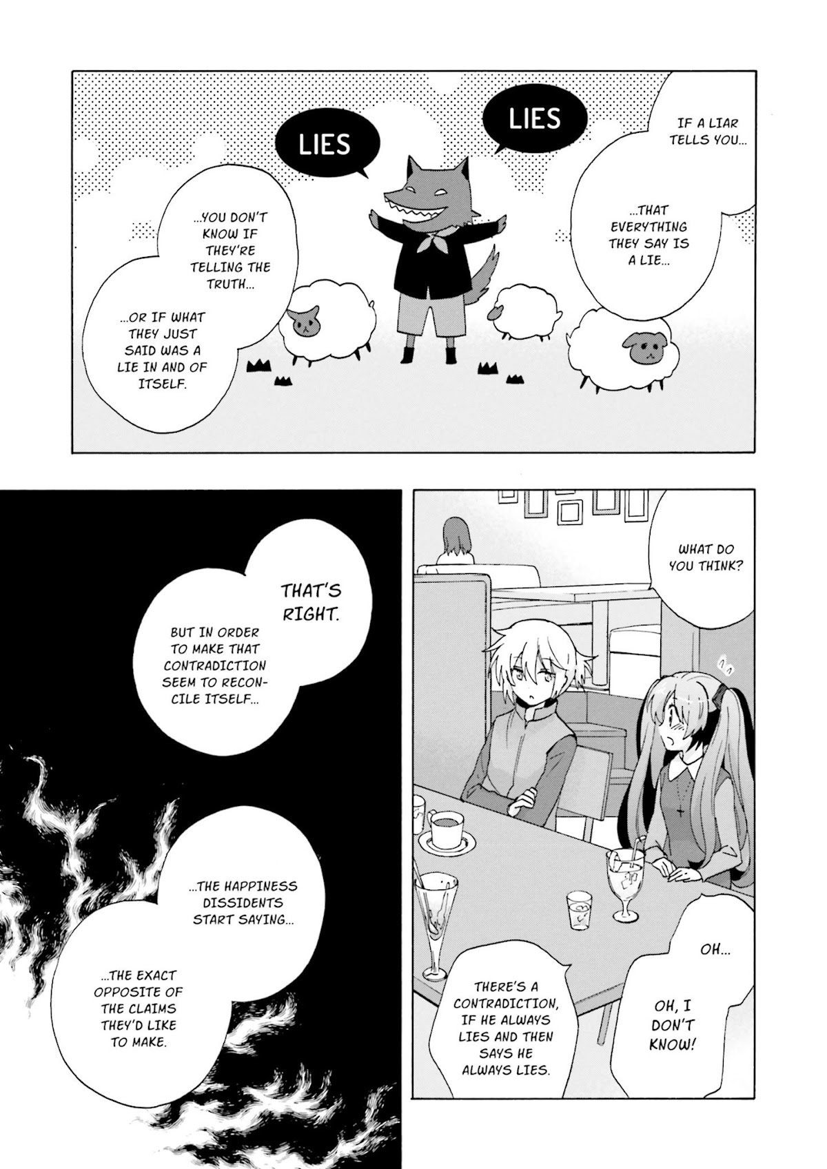 This is the Happiness and Peace of Mind Committee. Chapter 7 page 23 - Chapter 7