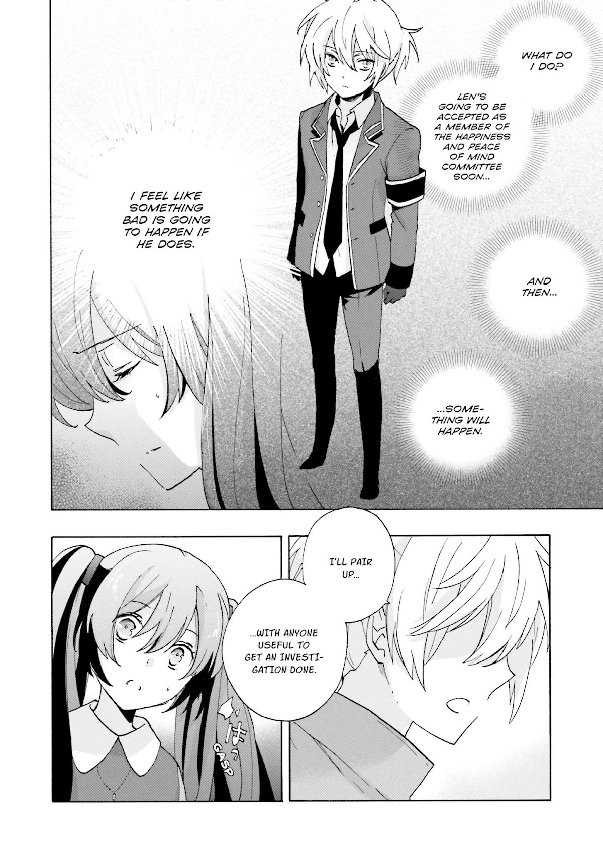 This is the Happiness and Peace of Mind Committee. Chapter 7 page 28 - Chapter 7