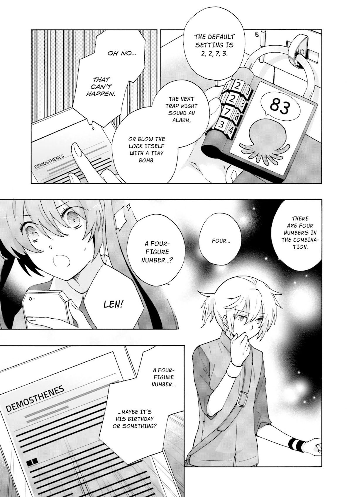 This is the Happiness and Peace of Mind Committee. Chapter 7 page 3 - Chapter 7