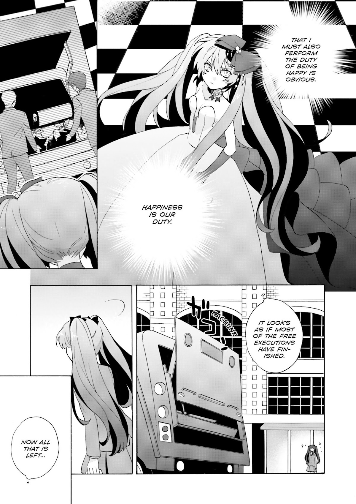 This is the Happiness and Peace of Mind Committee. Chapter 8 page 21 - Chapter 8