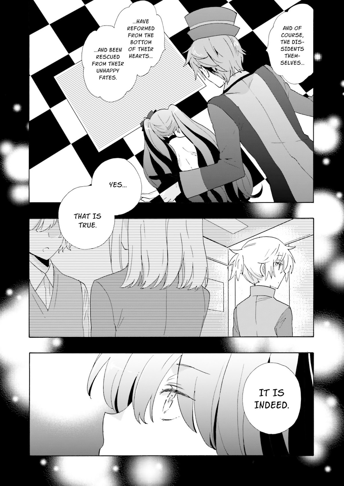 This is the Happiness and Peace of Mind Committee. Chapter 8 page 28 - Chapter 8