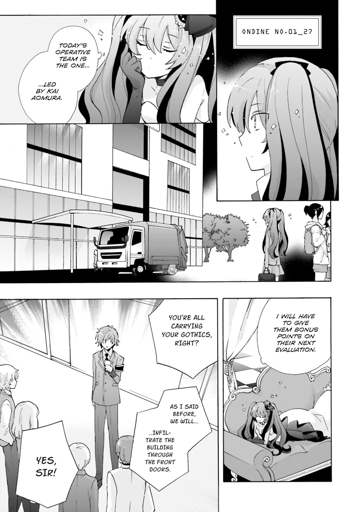 This is the Happiness and Peace of Mind Committee. Chapter 8 page 5 - Chapter 8