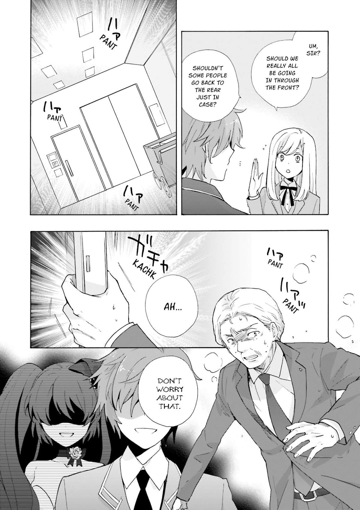 This is the Happiness and Peace of Mind Committee. Chapter 8 page 6 - Chapter 8