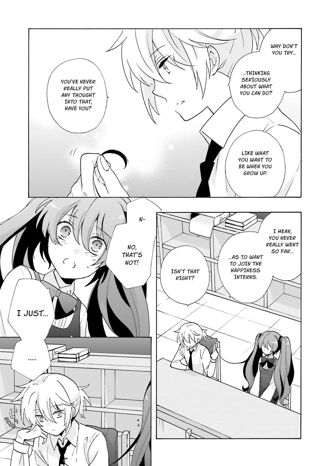 This is the Happiness and Peace of Mind Committee. Chapter 9 page 11 - Chapter 9