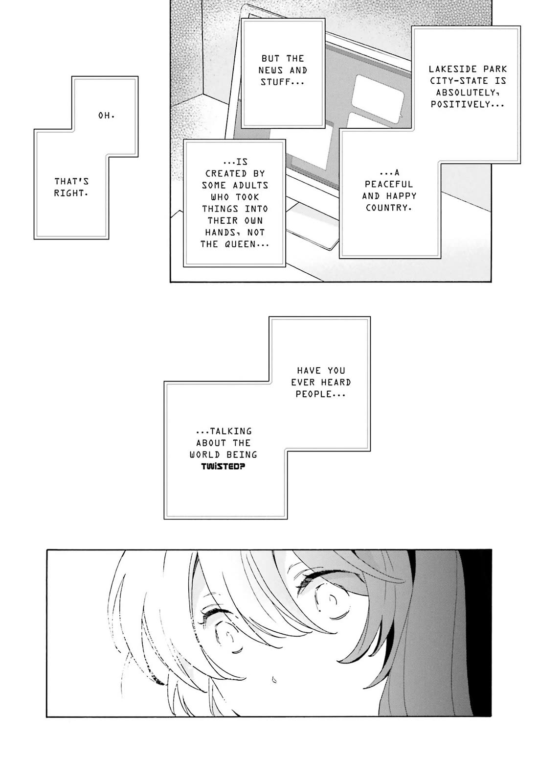This is the Happiness and Peace of Mind Committee. Chapter 9 page 30 - Chapter 9