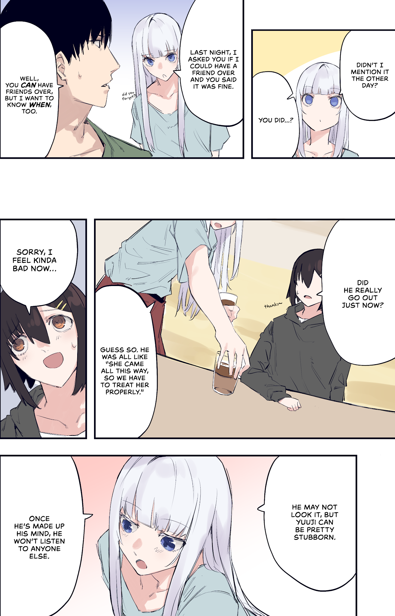 This Italian Girl Has Become Such A Freeloader Chapter 12 page 2 - Chapter 12