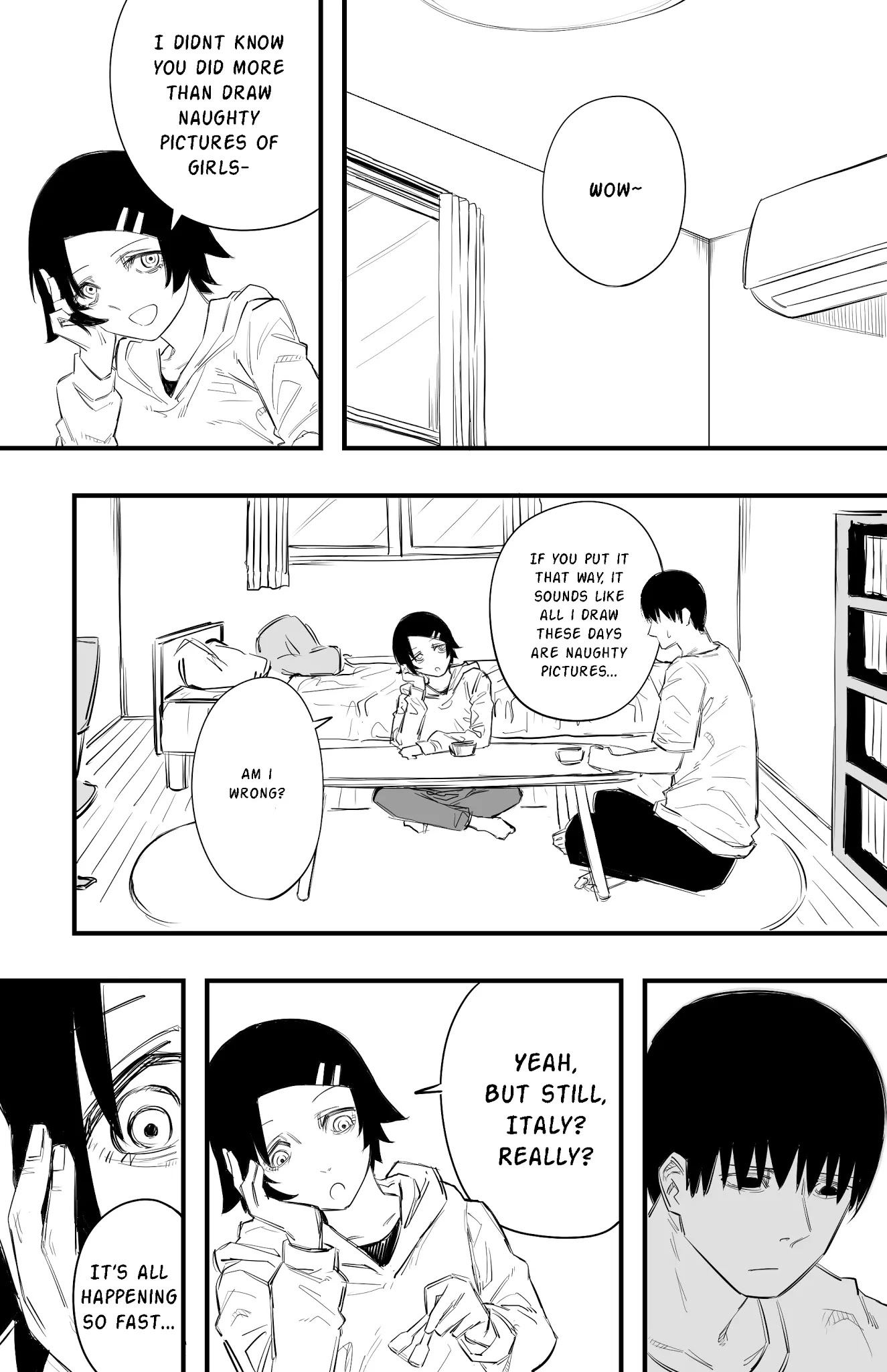 This Italian Girl Has Become Such A Freeloader Chapter 33 page 1 - Chapter 33