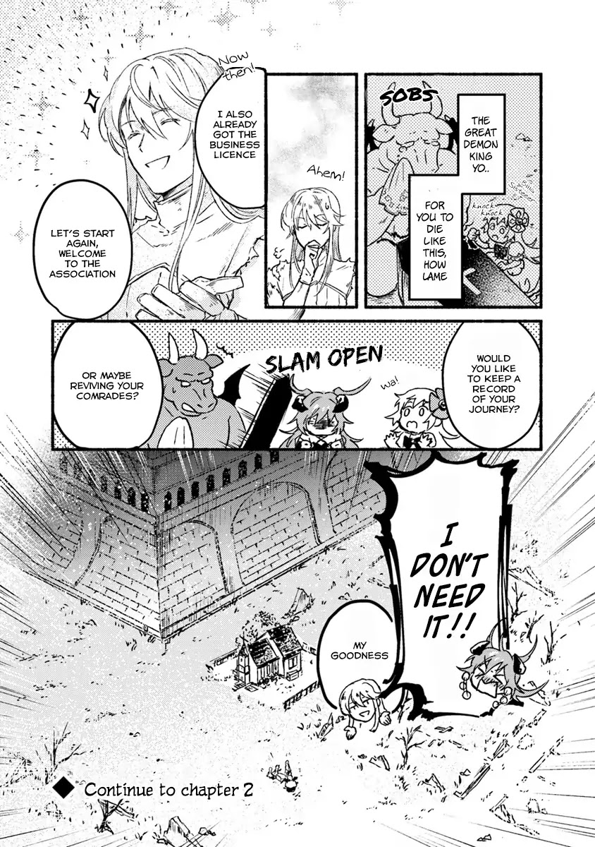 This Last Boss, the Church in Front of the Devil's Castle Chapter 1 page 48 - Chapter 1: Ah, The Demon King!