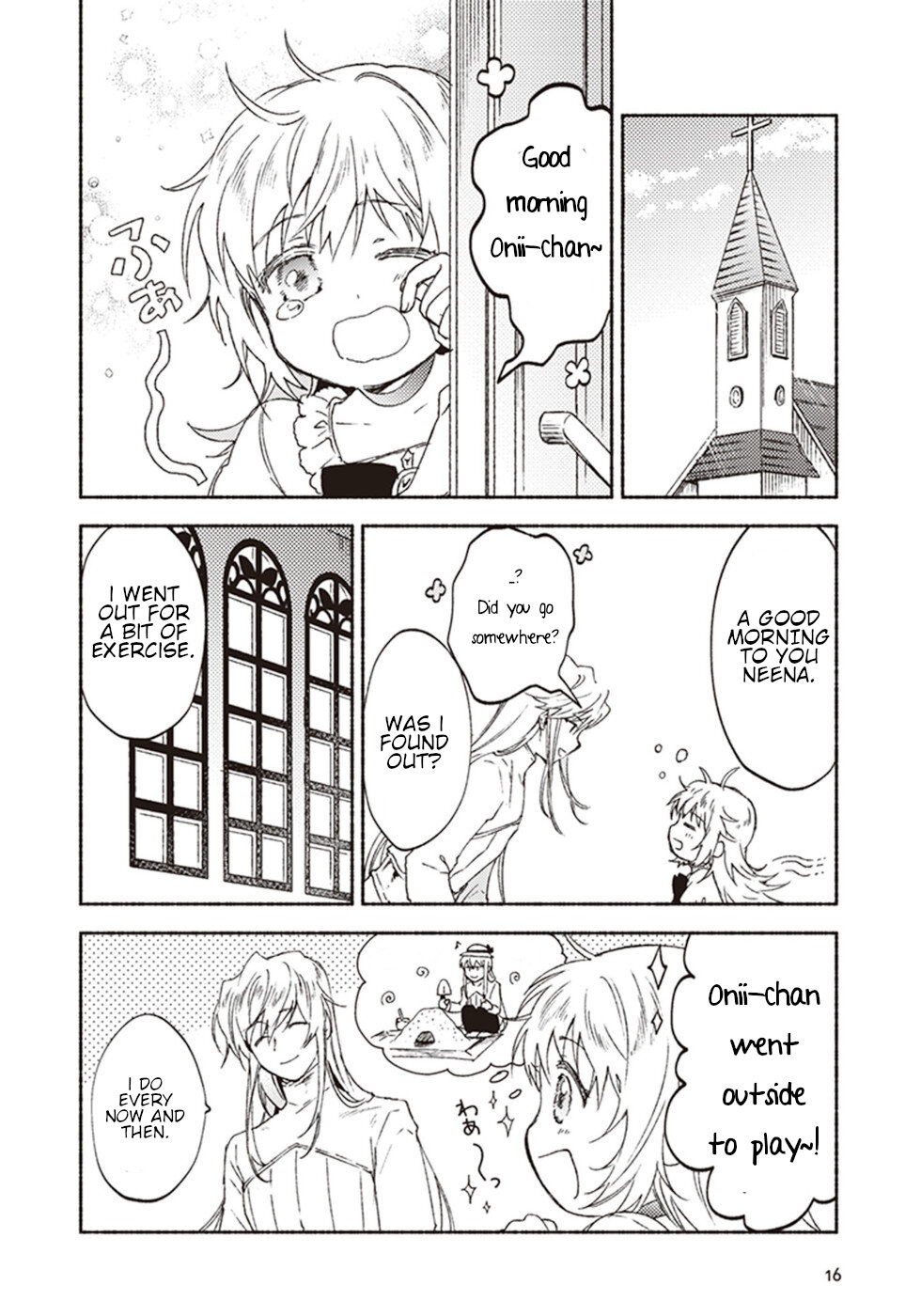 This Last Boss, the Church in Front of the Devil's Castle Chapter 11 page 14 - Chapter 11: With A Priest