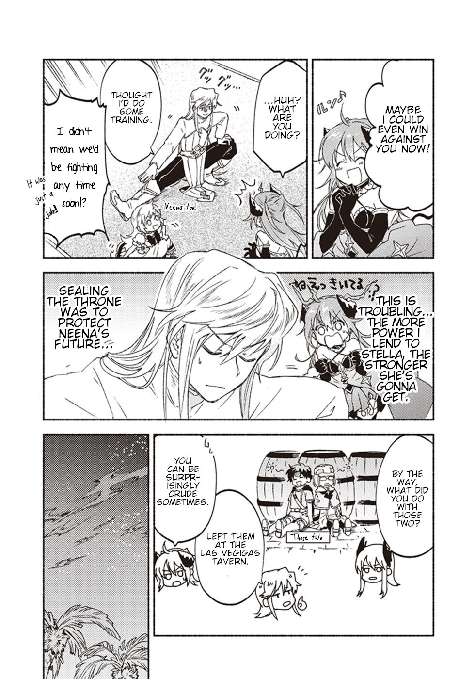 This Last Boss, the Church in Front of the Devil's Castle Chapter 11 page 17 - Chapter 11: With A Priest