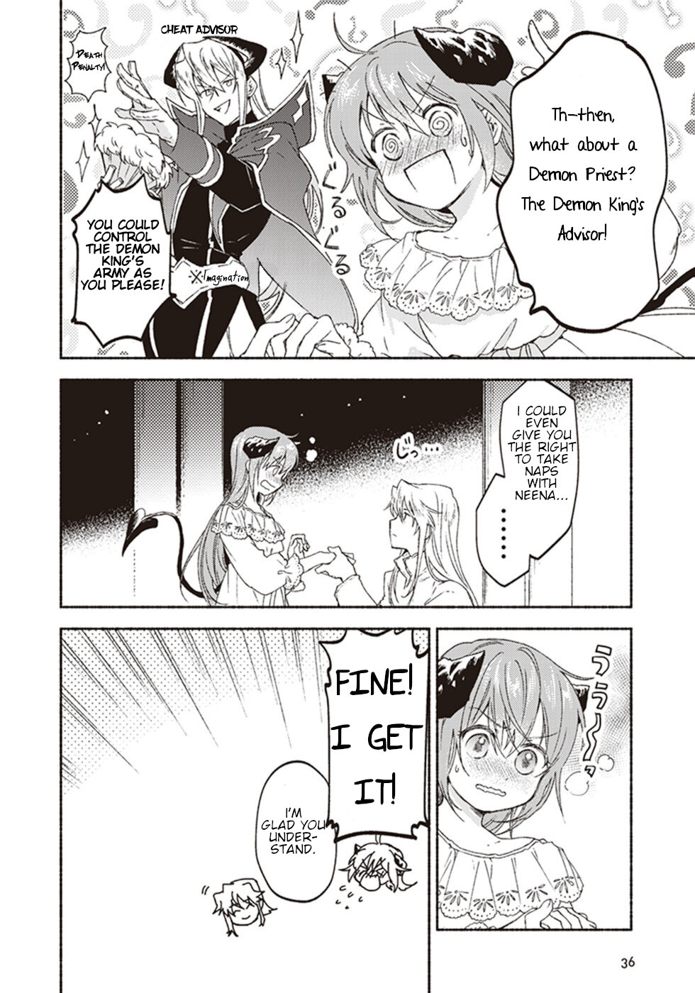 This Last Boss, the Church in Front of the Devil's Castle Chapter 11 page 34 - Chapter 11: With A Priest