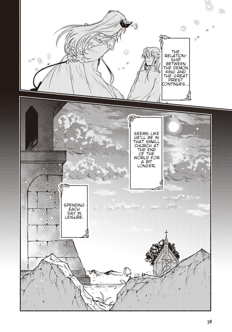 This Last Boss, the Church in Front of the Devil's Castle Chapter 11 page 36 - Chapter 11: With A Priest