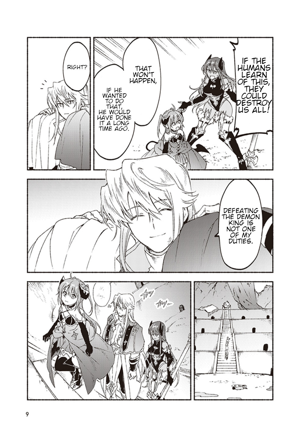 This Last Boss, the Church in Front of the Devil's Castle Chapter 11 page 7 - Chapter 11: With A Priest