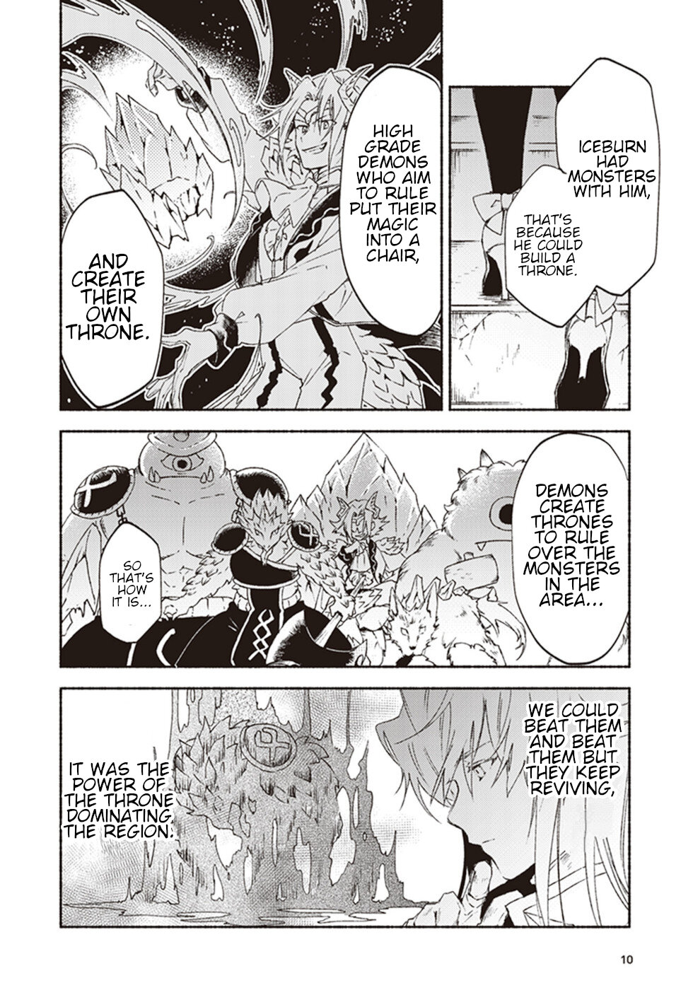 This Last Boss, the Church in Front of the Devil's Castle Chapter 11 page 8 - Chapter 11: With A Priest