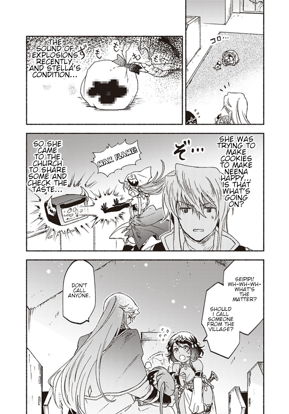 This Last Boss, the Church in Front of the Devil's Castle Chapter 12 page 21 - Chapter 12: The Mysterious Trend Of Gals Being Kind To Priests