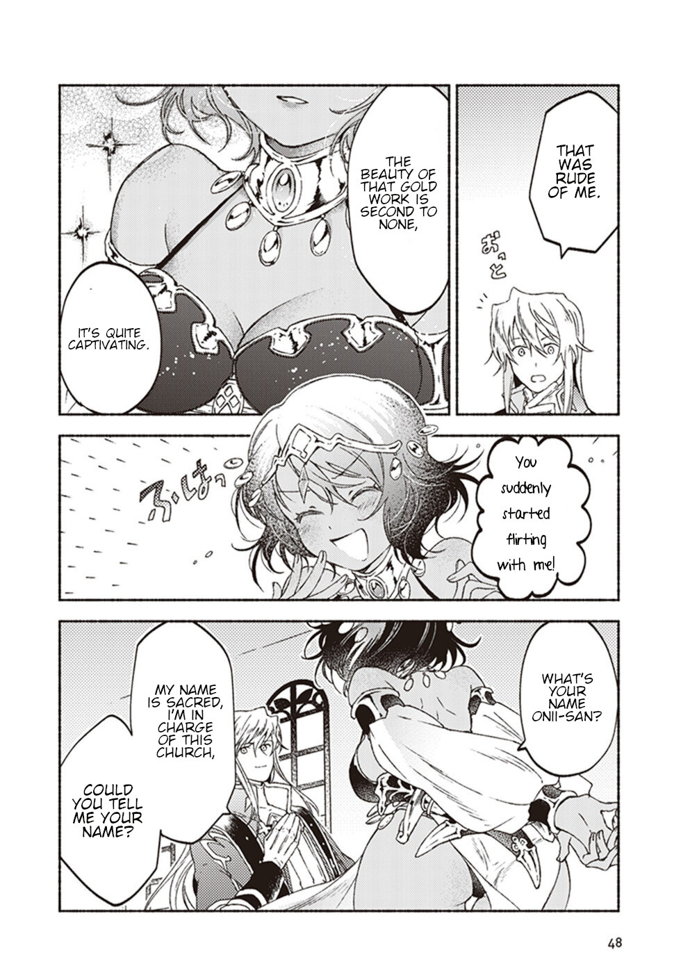 This Last Boss, the Church in Front of the Devil's Castle Chapter 12 page 8 - Chapter 12: The Mysterious Trend Of Gals Being Kind To Priests