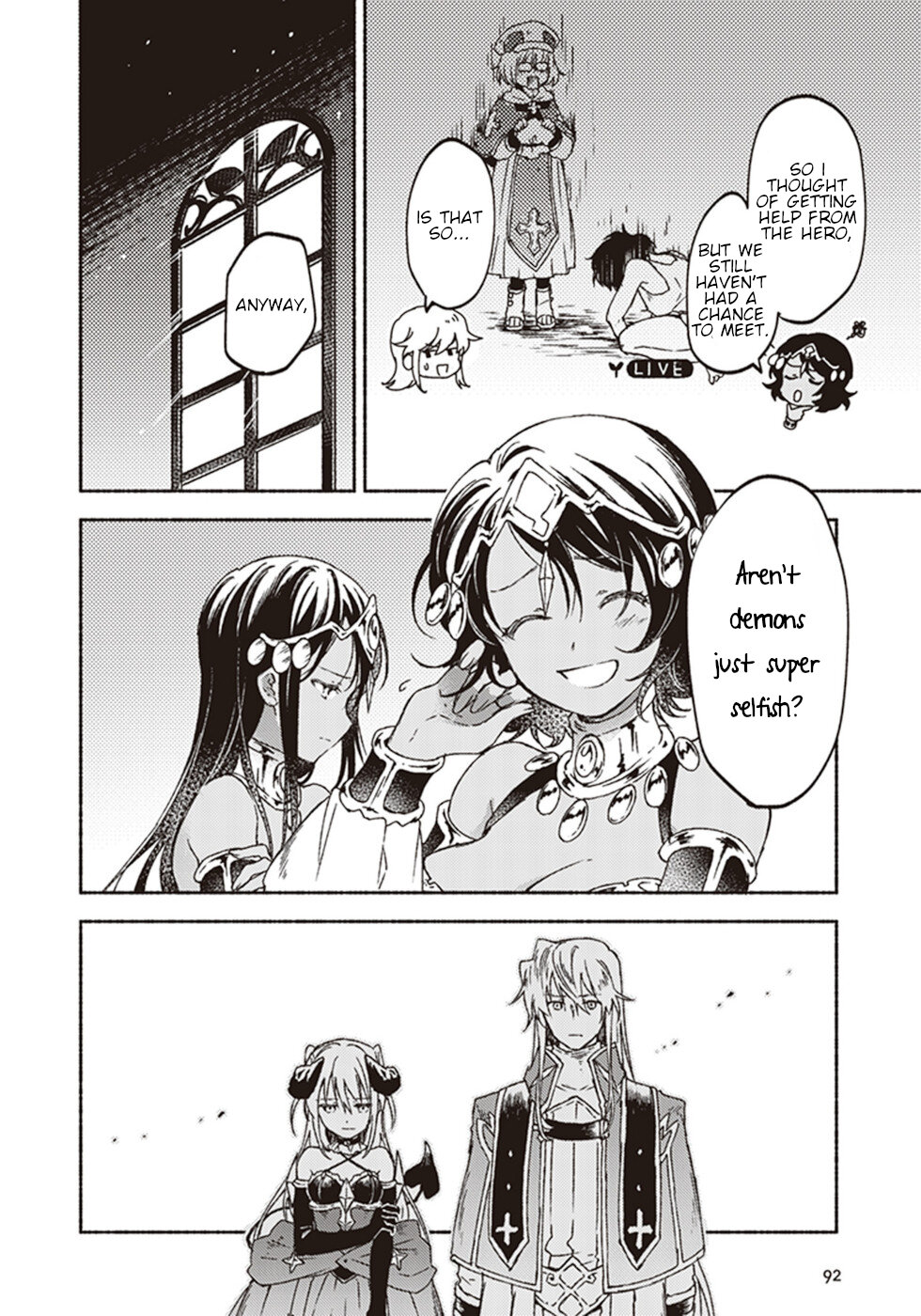 This Last Boss, the Church in Front of the Devil's Castle Chapter 13 page 10 - Chapter 13: Sister's Date On The Hot Sand