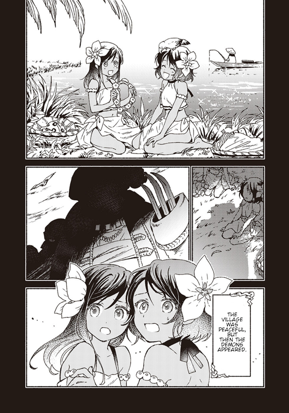This Last Boss, the Church in Front of the Devil's Castle Chapter 13 page 5 - Chapter 13: Sister's Date On The Hot Sand