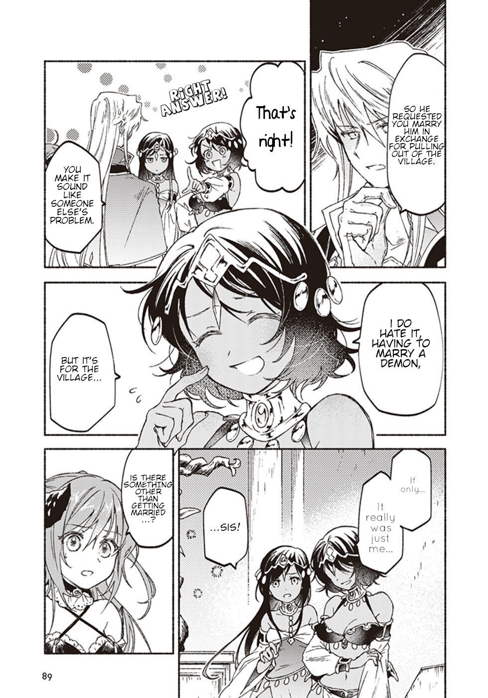 This Last Boss, the Church in Front of the Devil's Castle Chapter 13 page 7 - Chapter 13: Sister's Date On The Hot Sand