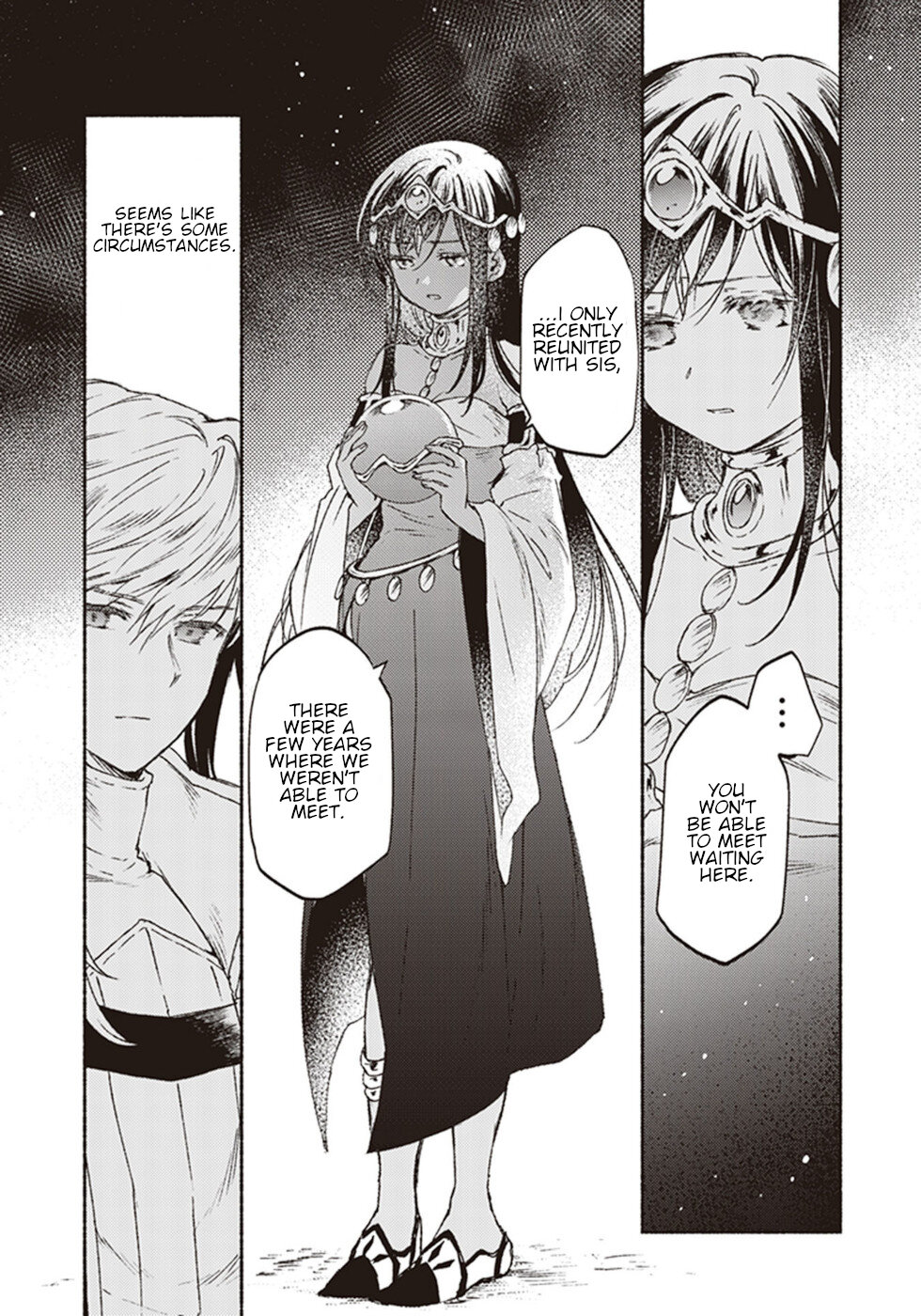 This Last Boss, the Church in Front of the Devil's Castle Chapter 14 page 25 - Chapter 14: Fellows In Deep Black "Let's Have A Heart To Heart"