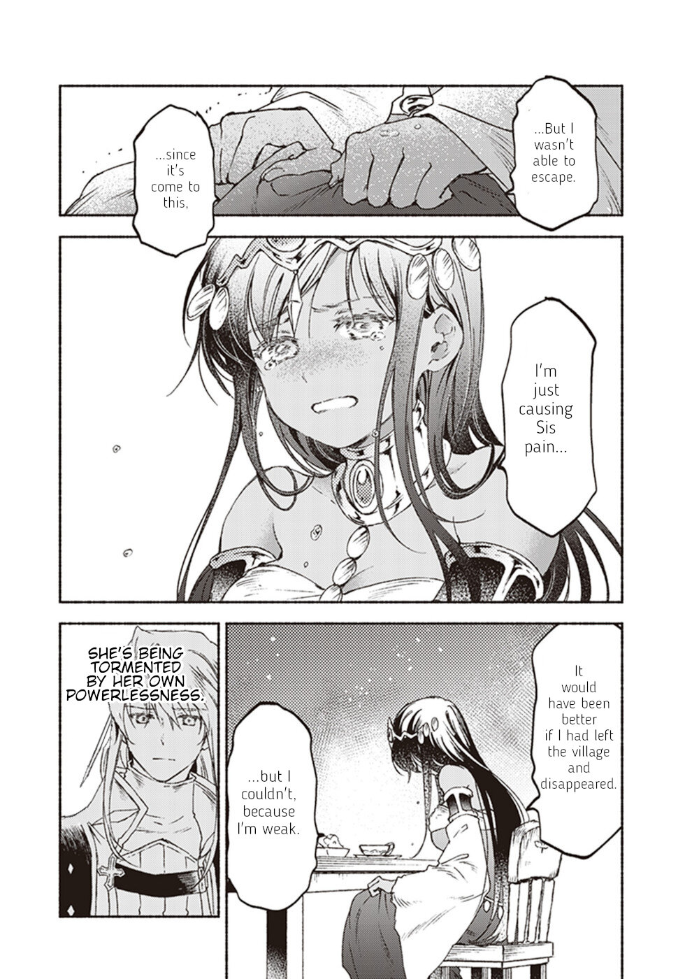 This Last Boss, the Church in Front of the Devil's Castle Chapter 14 page 32 - Chapter 14: Fellows In Deep Black "Let's Have A Heart To Heart"