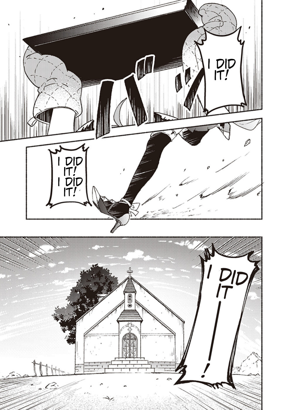 This Last Boss, the Church in Front of the Devil's Castle Chapter 14 page 37 - Chapter 14: Fellows In Deep Black "Let's Have A Heart To Heart"