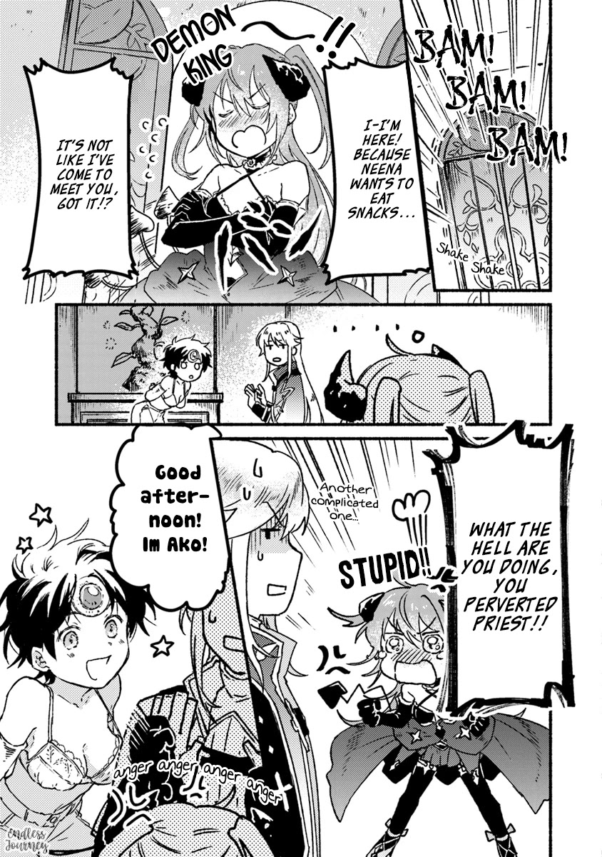This Last Boss, the Church in Front of the Devil's Castle Chapter 3 page 12 - Chapter 3: My hobbies are going into people’s homes, breaking firewood and barrels, and opening treasure chests