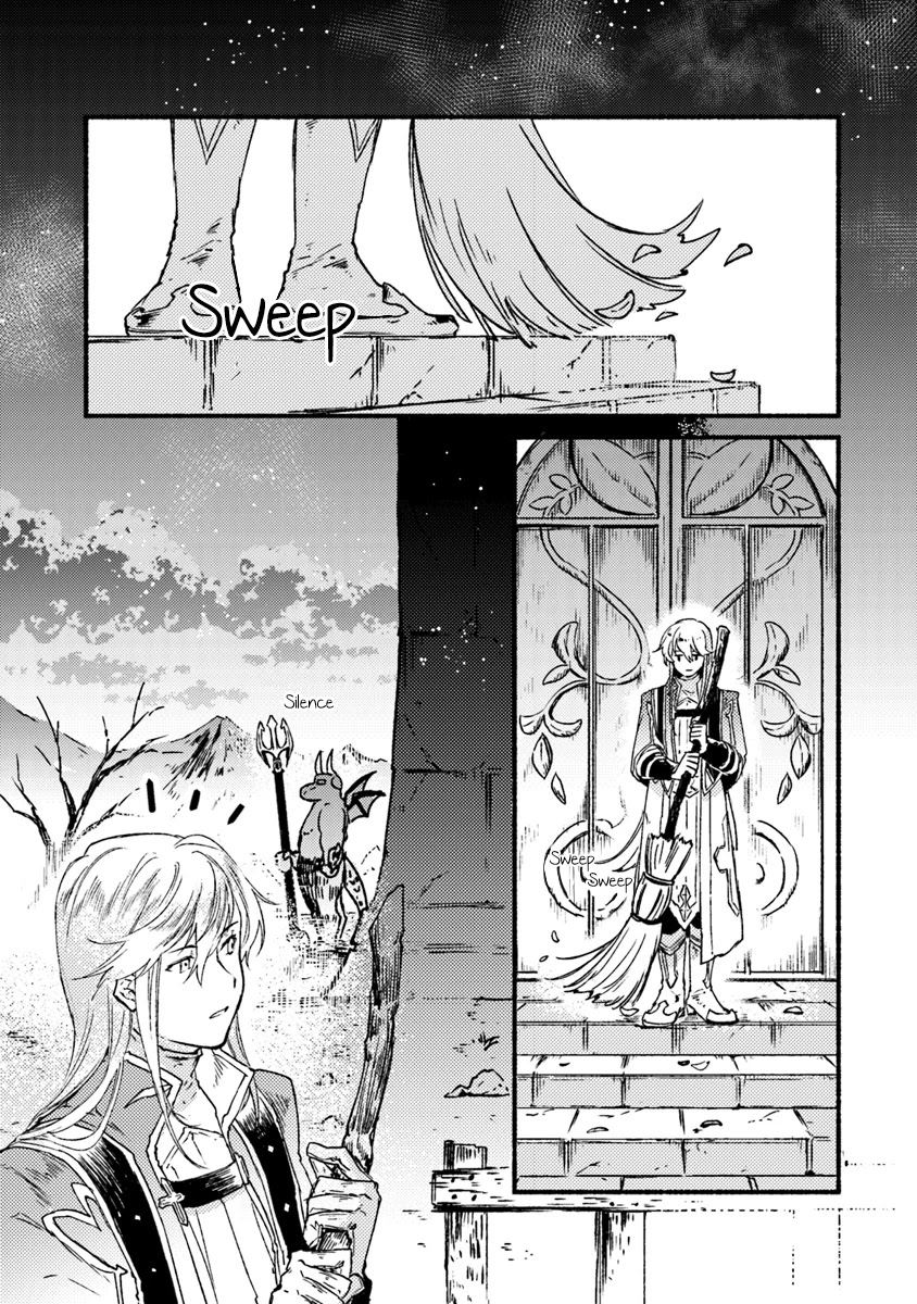 This Last Boss, the Church in Front of the Devil's Castle Chapter 3 page 2 - Chapter 3: My hobbies are going into people’s homes, breaking firewood and barrels, and opening treasure chests