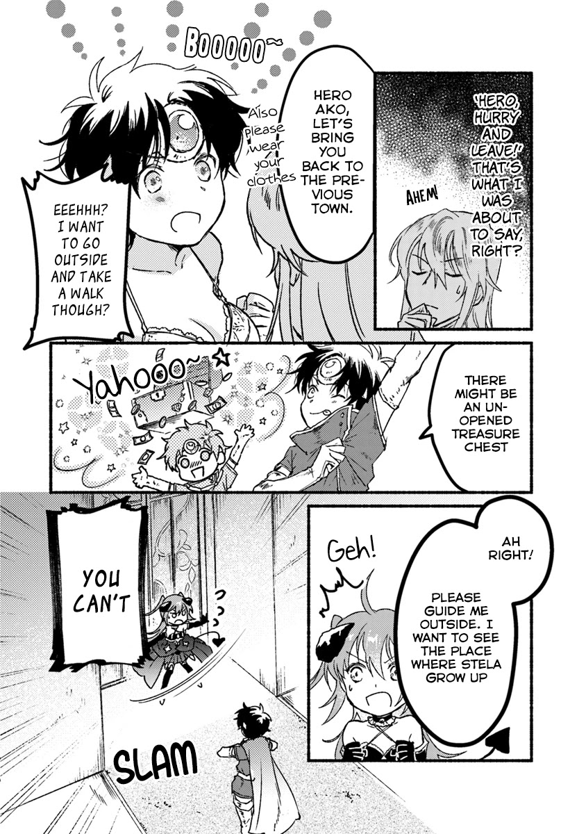 This Last Boss, the Church in Front of the Devil's Castle Chapter 3 page 21 - Chapter 3: My hobbies are going into people’s homes, breaking firewood and barrels, and opening treasure chests