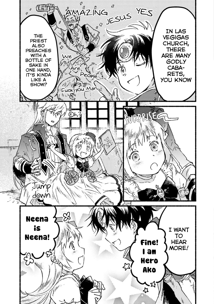 This Last Boss, the Church in Front of the Devil's Castle Chapter 3 page 34 - Chapter 3: My hobbies are going into people’s homes, breaking firewood and barrels, and opening treasure chests