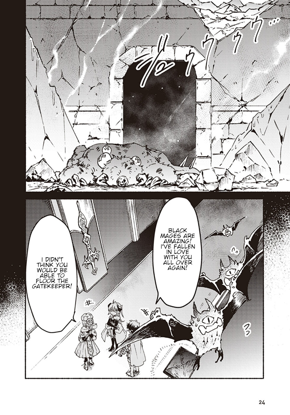 This Last Boss, the Church in Front of the Devil's Castle Chapter 6 page 22 - Chapter 6: Godly Impurity Killing Strike (Priest Special Attack)