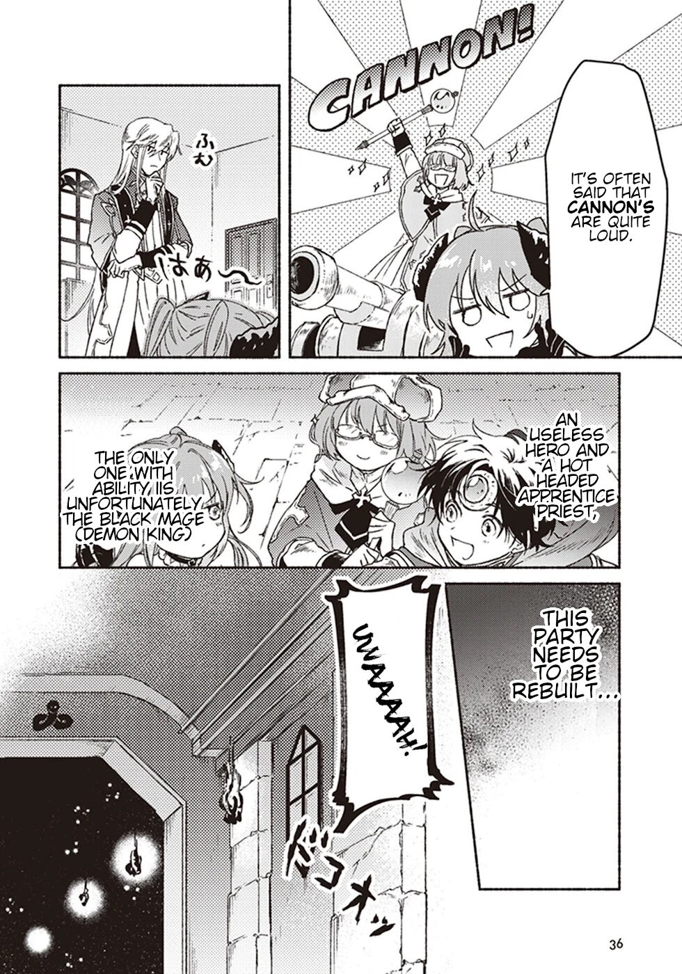 This Last Boss, the Church in Front of the Devil's Castle Chapter 6 page 34 - Chapter 6: Godly Impurity Killing Strike (Priest Special Attack)