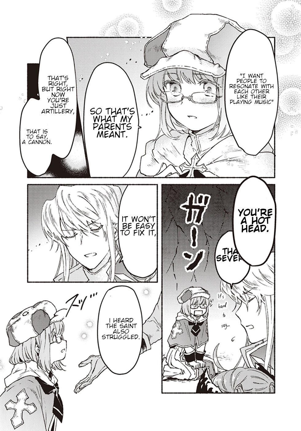 This Last Boss, the Church in Front of the Devil's Castle Chapter 6 page 37 - Chapter 6: Godly Impurity Killing Strike (Priest Special Attack)
