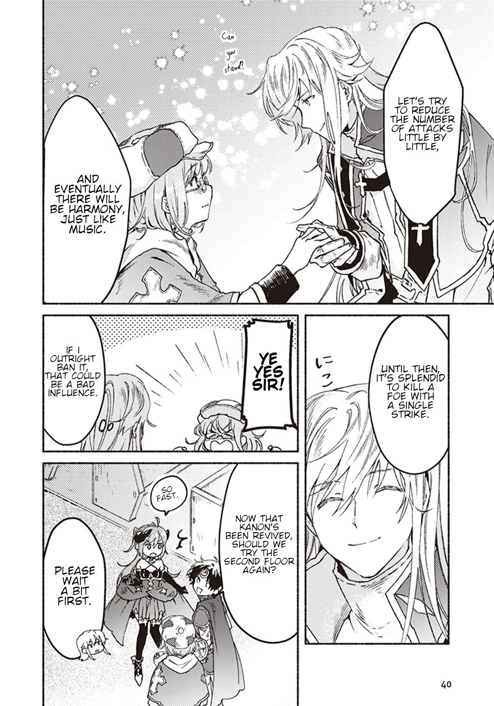 This Last Boss, the Church in Front of the Devil's Castle Chapter 6 page 38 - Chapter 6: Godly Impurity Killing Strike (Priest Special Attack)