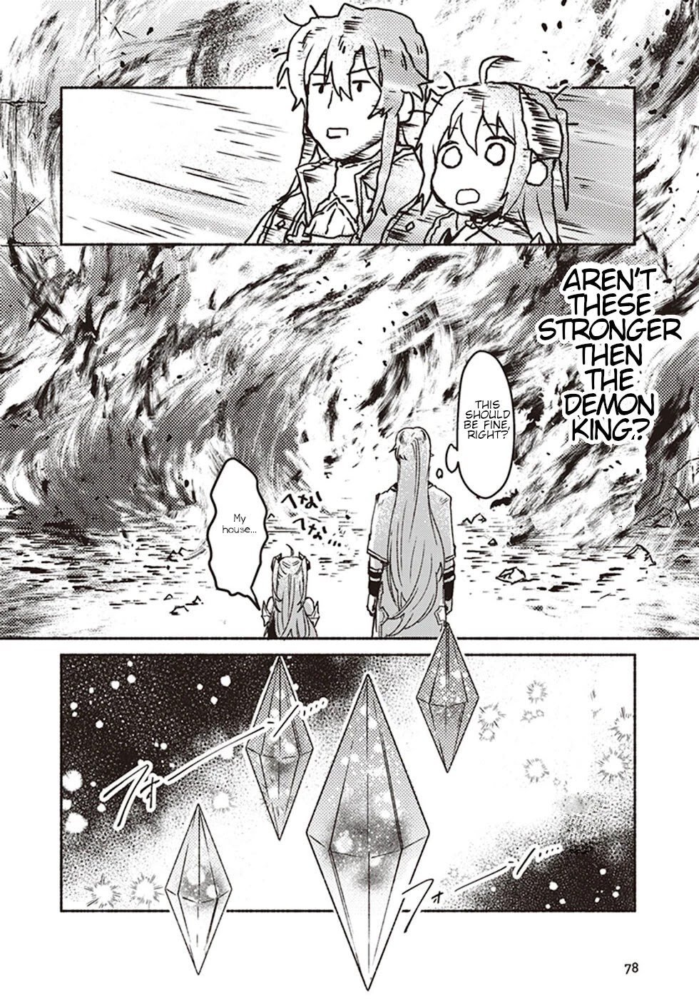 This Last Boss, the Church in Front of the Devil's Castle Chapter 7 page 35 - Chapter 7: The Contents Of The Box Are Not Elegant