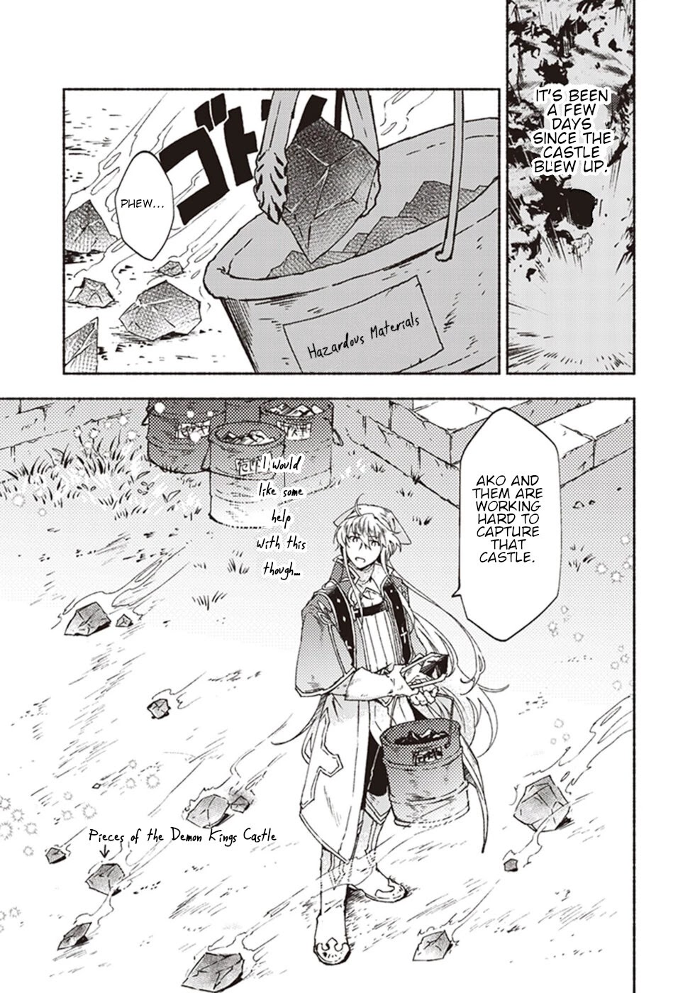 This Last Boss, the Church in Front of the Devil's Castle Chapter 8 page 1 - Chapter 8: In A Moment, Desire To Protect, Once Again
