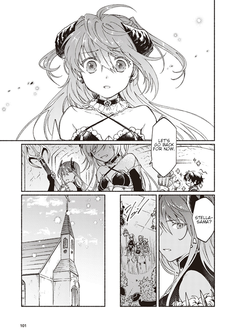 This Last Boss, the Church in Front of the Devil's Castle Chapter 8 page 13 - Chapter 8: In A Moment, Desire To Protect, Once Again