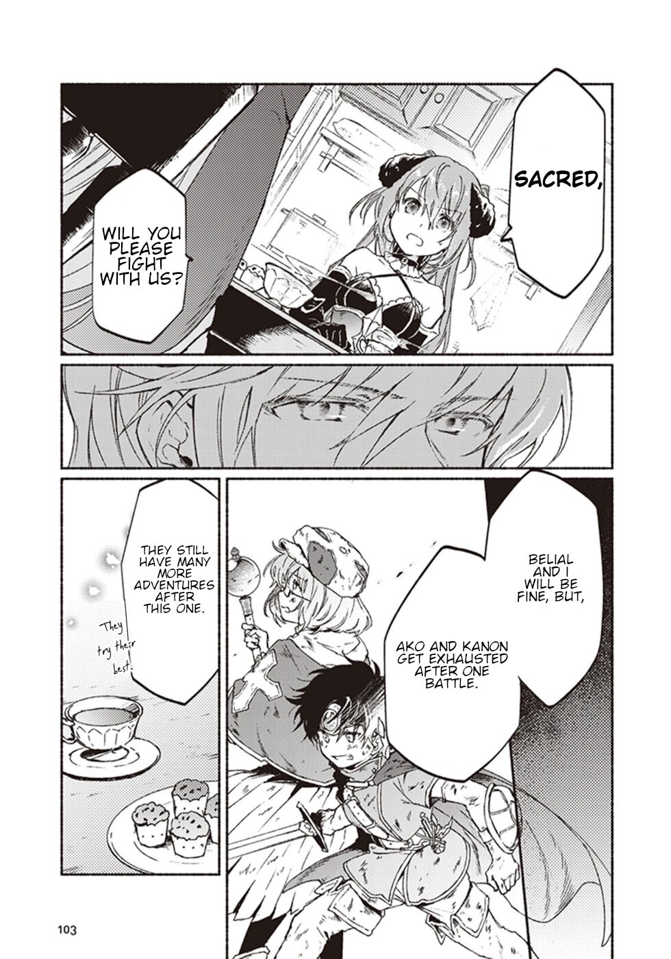 This Last Boss, the Church in Front of the Devil's Castle Chapter 8 page 15 - Chapter 8: In A Moment, Desire To Protect, Once Again