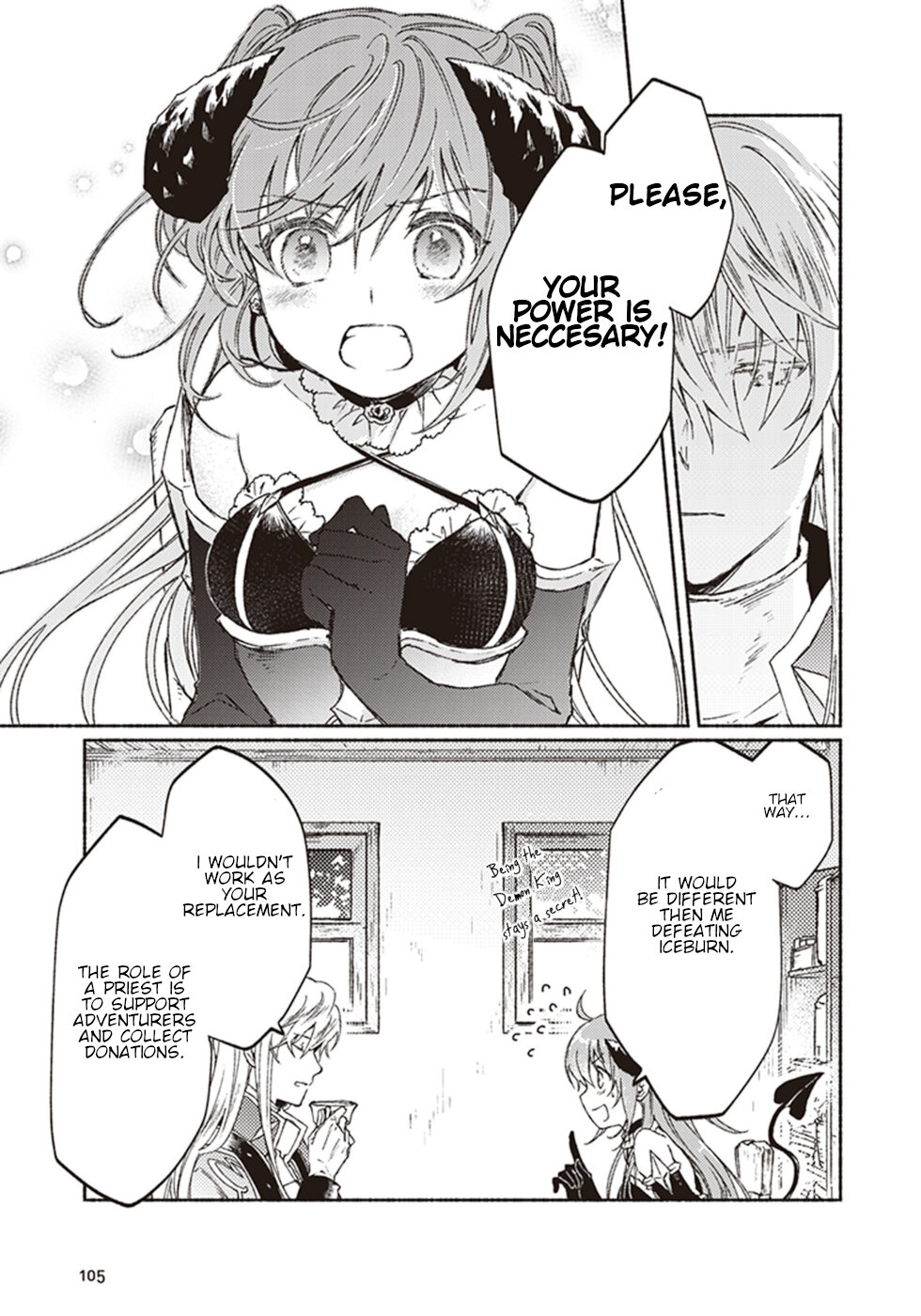 This Last Boss, the Church in Front of the Devil's Castle Chapter 8 page 17 - Chapter 8: In A Moment, Desire To Protect, Once Again