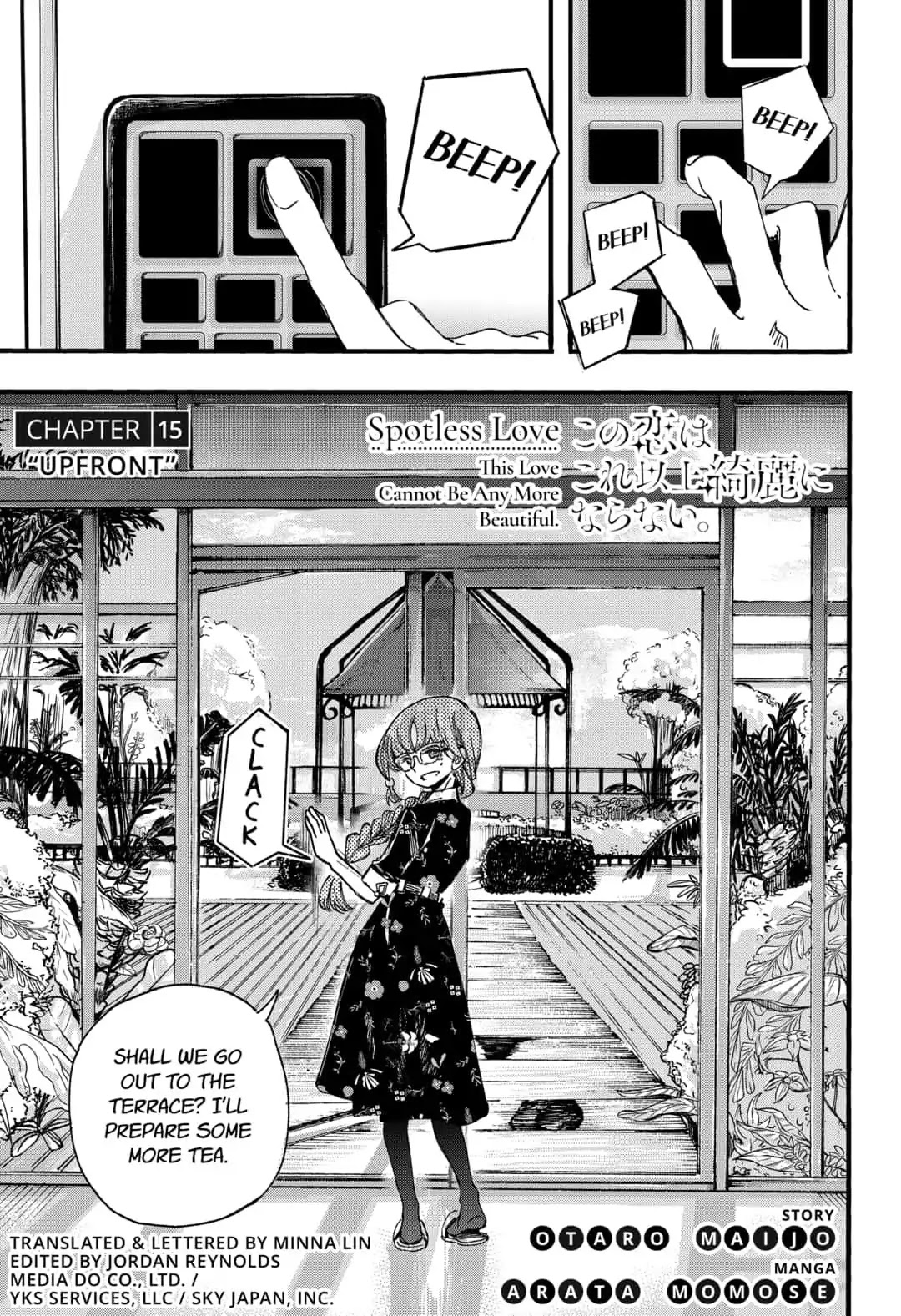 This Love Cannot Be Any More Beautiful Chapter 15 page 1 - Chapter 15: Upfront