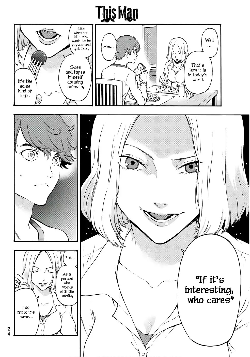 This Man Chapter 1 page 14 - Chapter 1: Portrait Of A Man